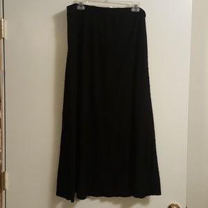 Christopher and Banks long black skirt
